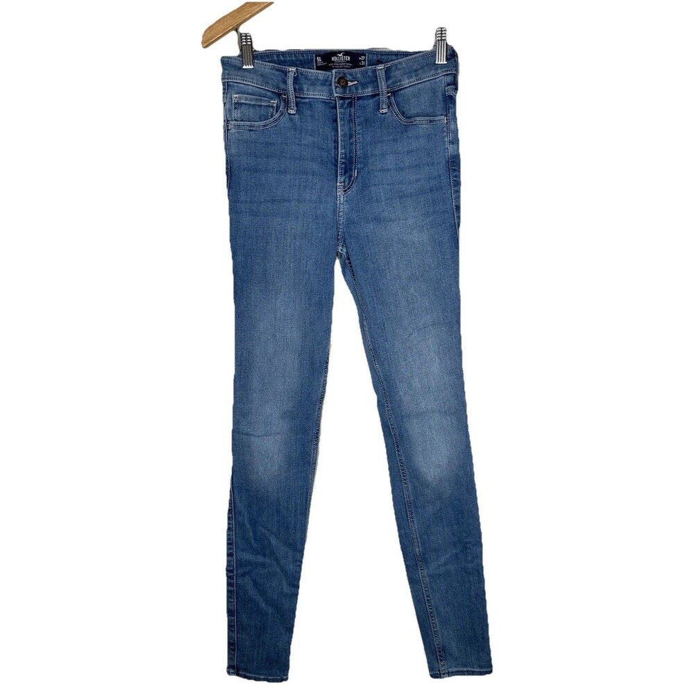 Hollister Juniors Size 5L W 27 L 31 High Rise Super Skinny Soft Stretch Jeans